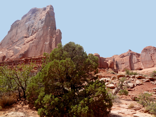 formation at  Arches National  Park
